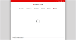 Desktop Screenshot of helmut-barz.com