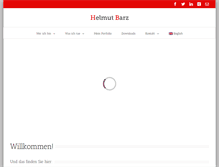 Tablet Screenshot of helmut-barz.com